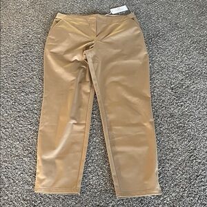 Vineyard Vines Performance Golf Slim Leg Twill Pants Officer Khaki NWT size L